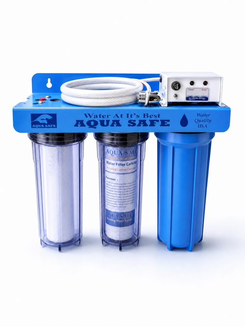 3 Stage Aqua Safe Water Filtration System – Premium Water Purification System for Home & Office