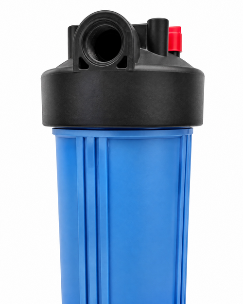 20-Inch Jumbo Water Filter Housing – 1-Inch Inlet & Outlet